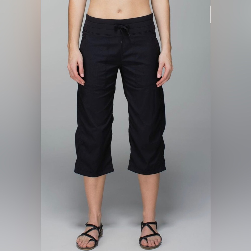 Lululemon dance studio crop pants, size 8